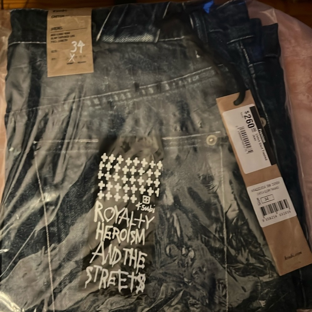 Ksubi Chitch Glory Trashed Size 34